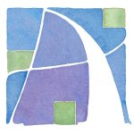 A - illuminated letter by Melissa Dinwiddie