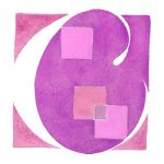 C - illuminated letter by Melissa Dinwiddie