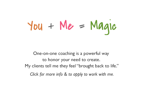 Creative Coaching/Creativity Coach
