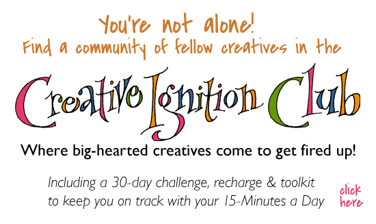 Creative Ignition Club - where big-hearted creatives come to get fired up!