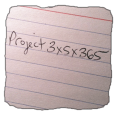 Project 3x5x365