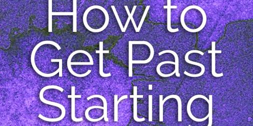 LCN 035: How to Get Past Starting Friction